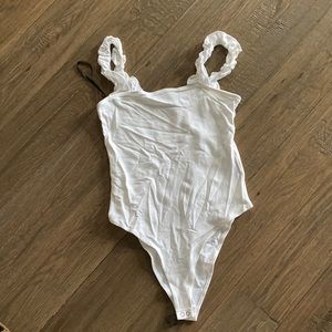 Forever 21 white tank body suit